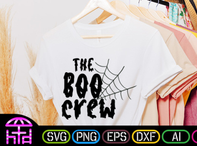 the boo crew svg 2 boo graphic design halloween svg svg t shirt thhe boo crew svg