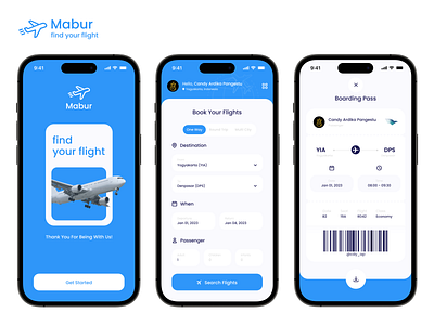 Flight Booking App | Mabur App