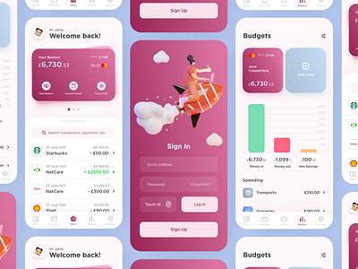 Banking App Concept