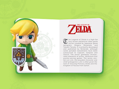 Zelda - Book azerbaijan baku book design legend zelda