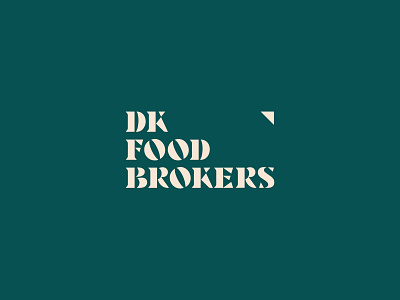 DKFB branding broker clean color danish design food graphic illustrator logo logo design vector