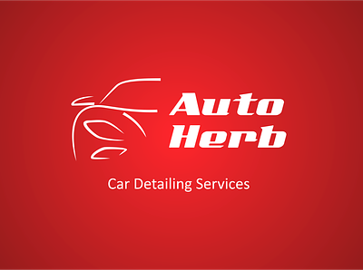Auto Herb Logo automobile branding car design detailing identity illustrator industry logo logo design logodesign logos minimal type typography