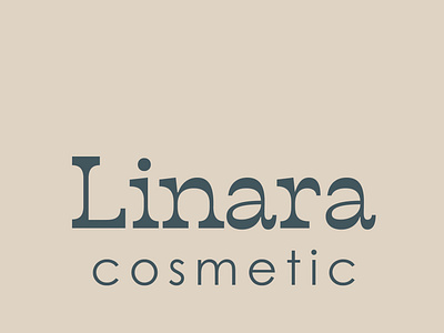 Linara | Cosmetic Logo Design beauty logo design branding cosmetic logo design graphic design illustrator logo logo design