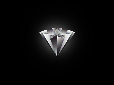 Diamond black and white diamond geometric