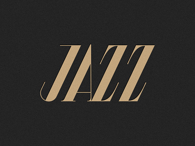Jazz jazzmusic typography