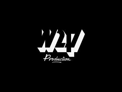 W2p Logo blackandwhite geometric logo