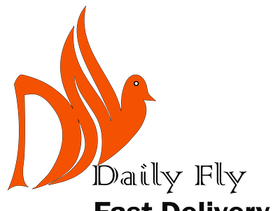 Daily Fly Logo business card graphic design logo t shirt design