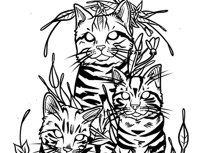 Cat Family Design