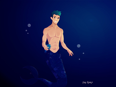 Merman challenge character design illustration may mermaid merman mermay