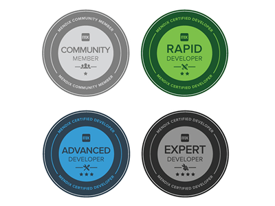 Mendix Certification Badge Concepts