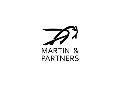 Martin & Partners bird branding flat graphic design illustration leotroyanski logo