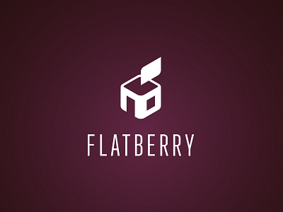FlatBerry agency berry branding design estate flat leotroyanski logo realestate vector