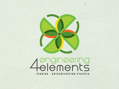 4 Engineering Elements buildings architecture construction corporate identity design energy logo structural design topographic