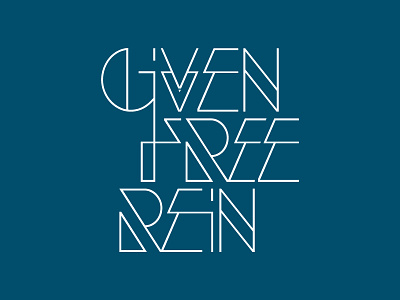 Given Free Rein given free rein logo music punk rock