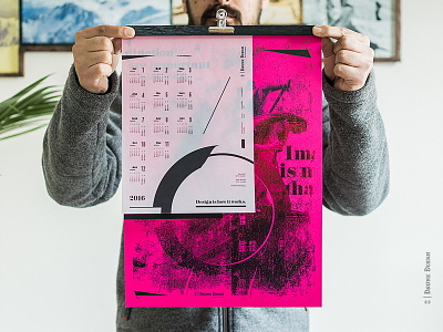 DrunkDesign Calendar 2016 2016 calendar design drunk design new year