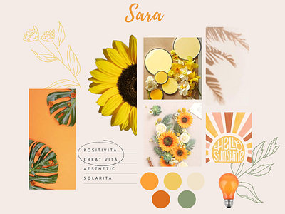 Moodboard for my new Logo and IG Page branding color design graphic design illustration logo moodboard