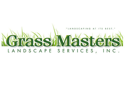 Grass Masters Landscape Services logo by Geek Girl Web Design custom graphic design detroit graphic designer detroit web designer geek girl graphic design geek girl web design logo design michigan graphic design michigan web design