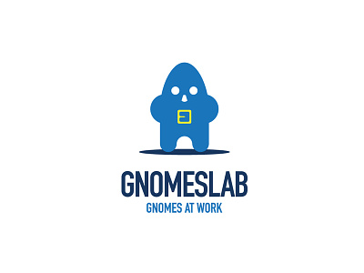 Gnomeslab branding identity logo