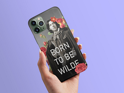 Born to be Wilde Iphone Case design