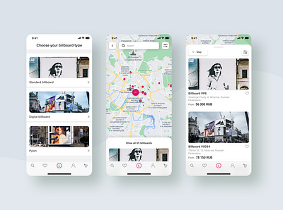 Mobile App Design for "Ledscreen" app design figma ios mobile ui ux