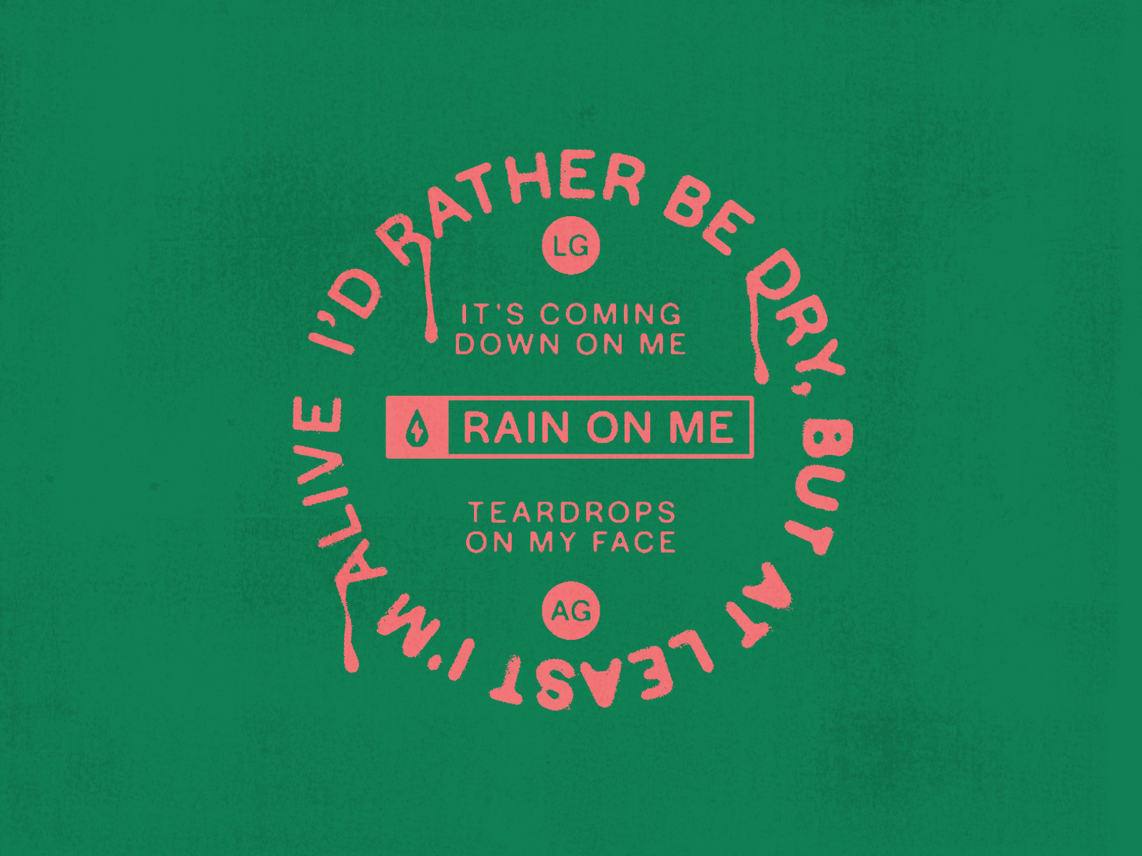 Rain On Me Tsunami By Brendan Wray On Dribbble