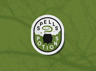 Spells & Potions Merit Badge badge cauldron halloween harry potter magic potions scout spell witch witchcraft