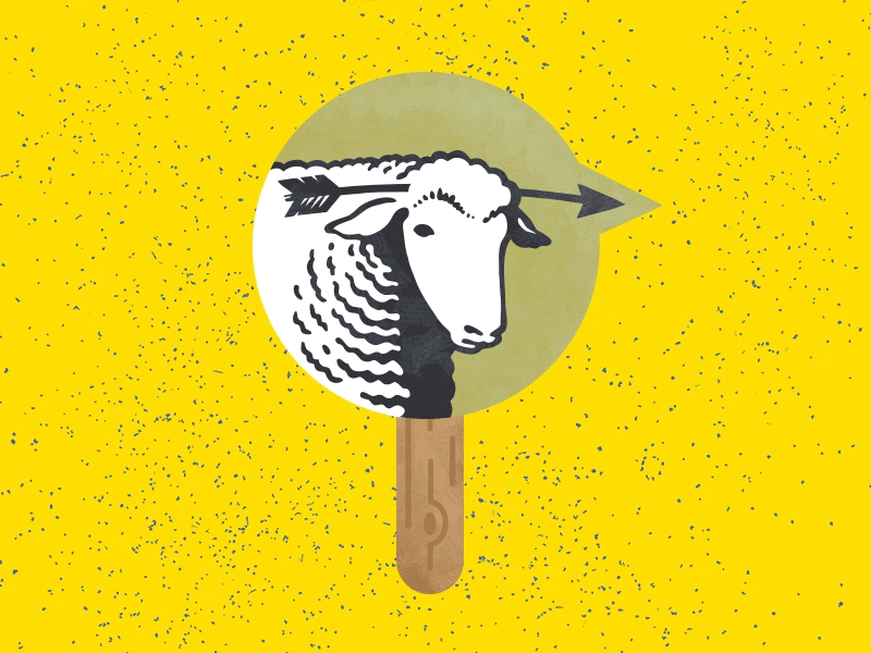 We Hate Sheep (Popsicles) animation gif kansas city popsicle stay cool sullivan higdon and sink summer