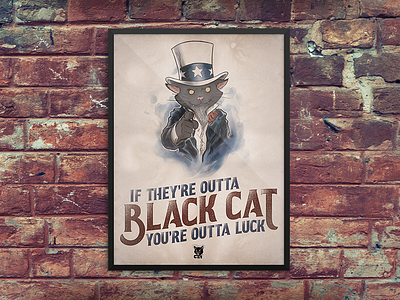 Black Cat Heritage Posters