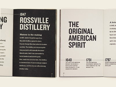 Rye 101 Inside Detail badge book branding design gold kansas city layout print rye whiskey