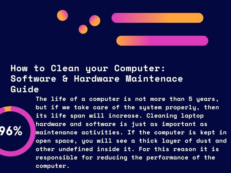 How to Clean your Computer Software & Hardware by Shubham rai on Dribbble