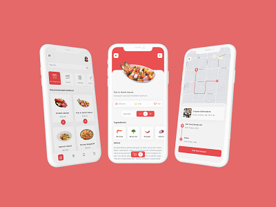 Sea Food Mobile Application🍱🍛🍤 app branding graphic design logo mobile app mobile application sea food ui ux website