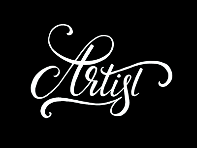 Artist Lettering