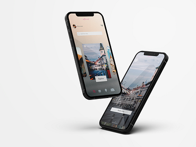 Romanian travel app - UX concept