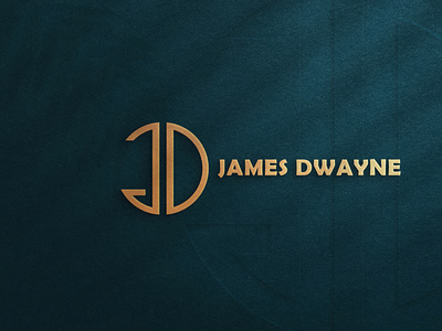 JD Logo mockup branding business company design graphic design illustration jd letters logo mockup typography vector work