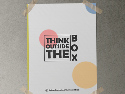 Indoor/outdoor poster ads advertising branding design flyer mockup poster quote text typography