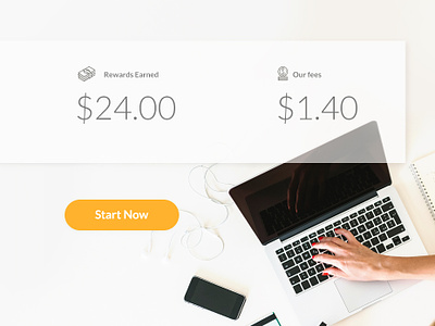 Pay Bills Get Points Homepage Concept design ux