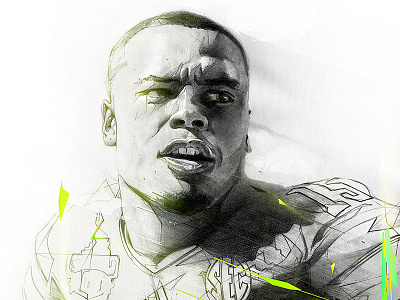 ESPN Dak Prescott adobe art collegefootball dak drawing espn football graphics illustration nfl prescott sports