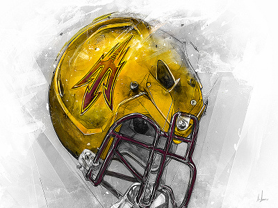 Nike Sun Devils arizona graphics illustration nike pencil sundevils