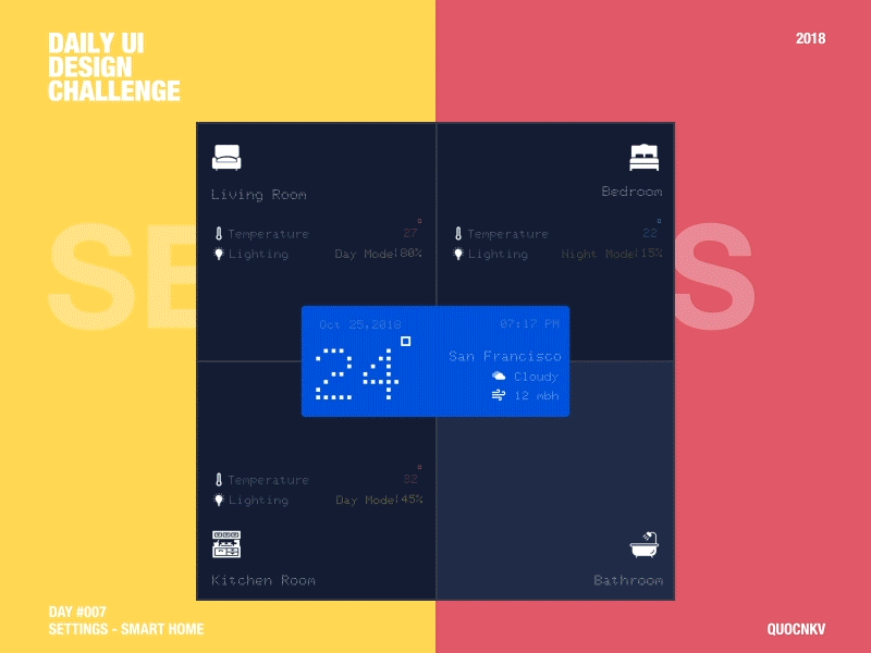 Daily Ui / Day 7 - Settings daily 007 daily 100 challenge daily ui dribbble interaction design setting ui settings ui challenge uidesign