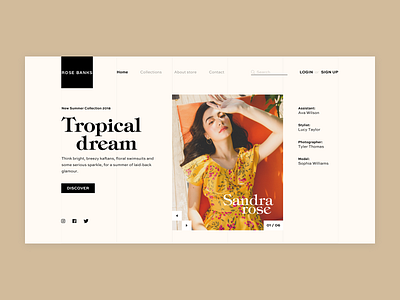 Fashion Web - Tropical Dream