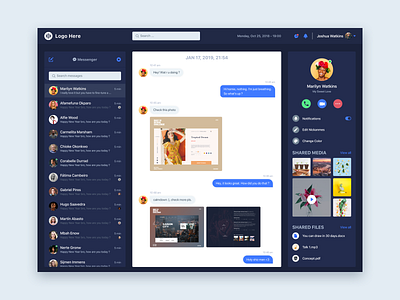 Daily Ui / Day 13 - Direct Messaging 100 days ui challenge daily 100 challenge daily ui day 13 design dribbble interaction design web web design web ui web ui design