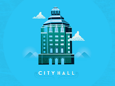 City Hall, Asheville art deco asheville asheville city hall blue ridge city hall icon
