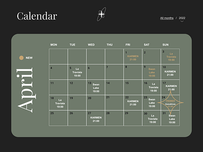 Calendar for Tbilisi Opera