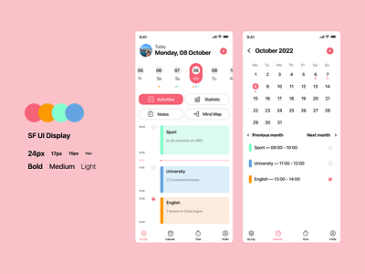 To-Do App app design figma ui user interface ux