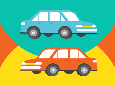 Car Illustration car colorful design graphic illustration malaysian minimal vector vehicle