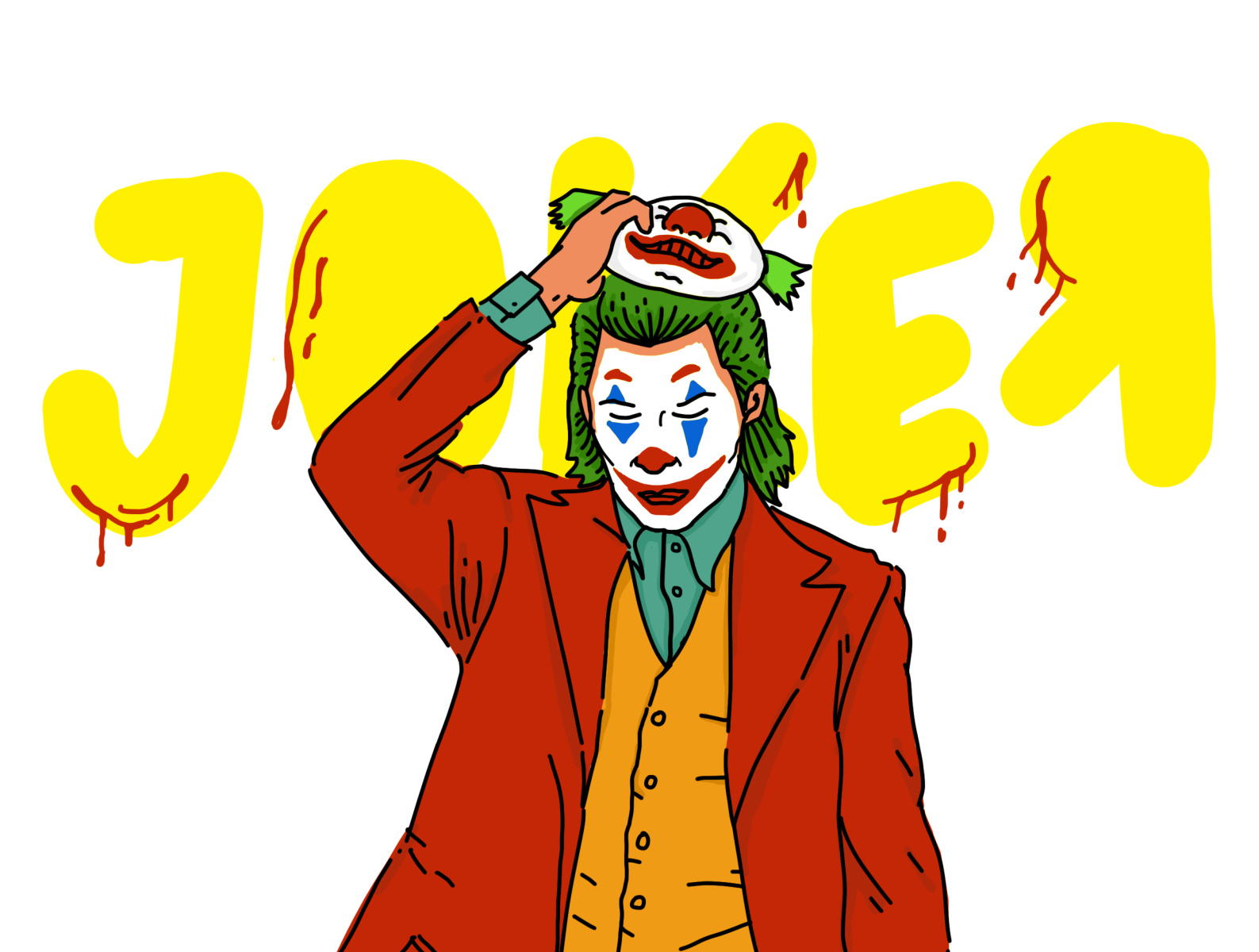 The Joker 2019 by Ghulam Rusli on Dribbble