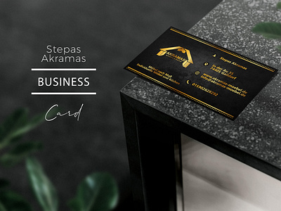 Akramas business card