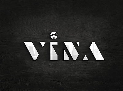 Vina logo design design graphic design logo vector