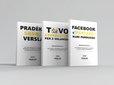 Tikslas verslas book design branding design graphic design vector