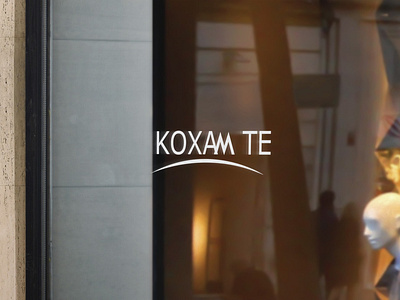 KOXAM TE logo design design graphic design logo vector